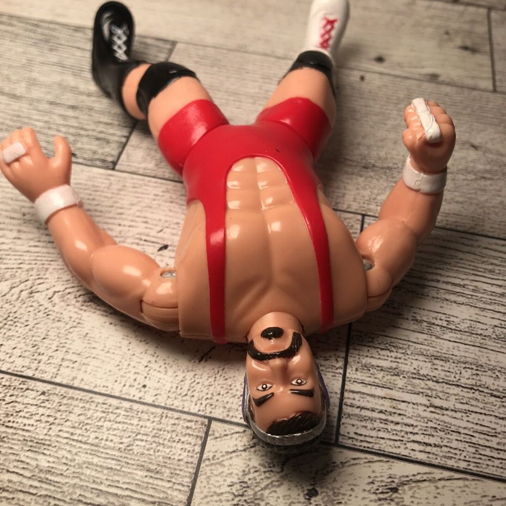 Vintage 1998 WCW Rick Steiner OSFT 4.5" WWE Toy Wrestling Action Figure - Picture 3 of 8